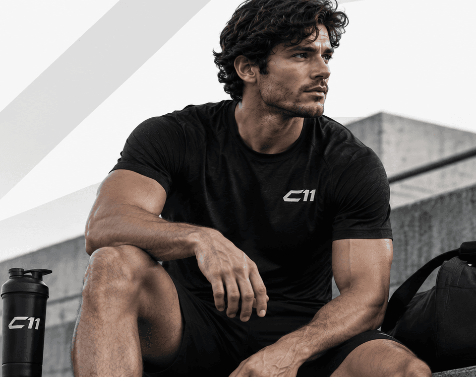 Athlete in C11 training kit